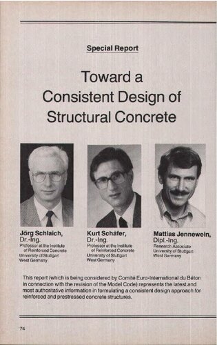 Toward a Consistent Design of Structural Concrete