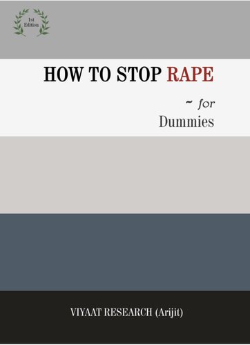 HOW TO STOP RAPE - for dummies