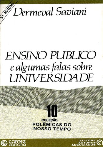Ensino público e algumas falas sobre universidade