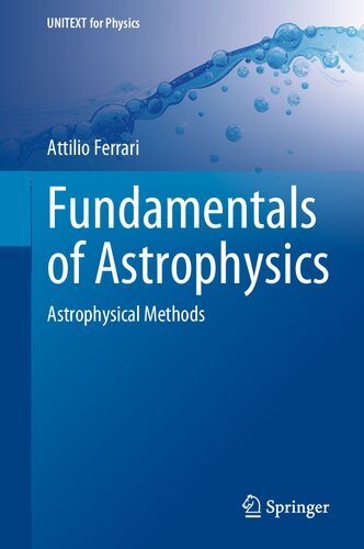 Fundamentals of Astrophysics: Astrophysical Methods