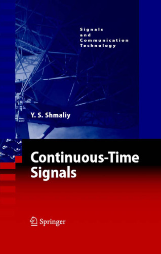 Continuous-Time Signals (Signals and Communication Technology)