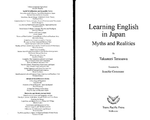 Learning English in Japan: Myths and realities