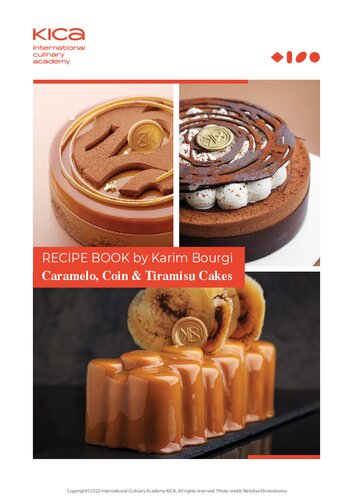 Recipe Book by Karim Bourgi - Caramelo, Coin and Tiramisu Cakes