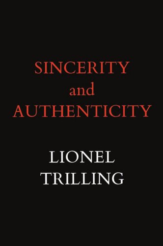 Sincerity and Authenticity