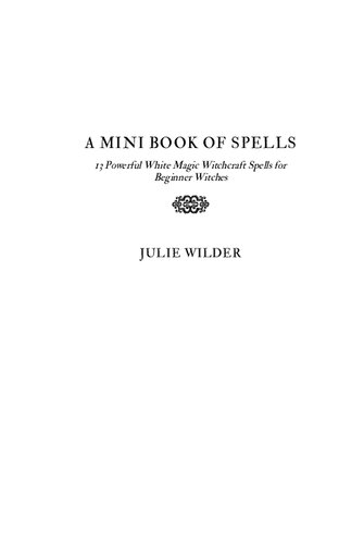 A Mini Book of Spells.