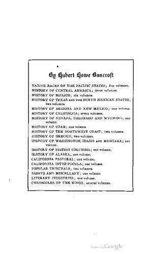 History of the Northwest Coast / 1800-1846