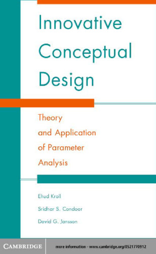 Innovative Conceptual Design: Theory and Application of Parameter Analysis