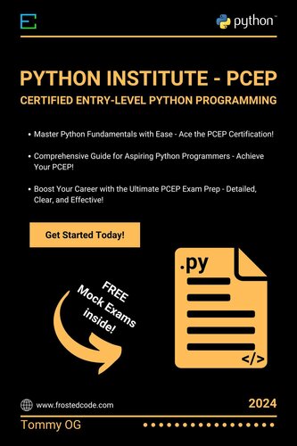 Python Institute - PCEP - Certified Entry-Level Python Programmer (Python Certifications Book 2)