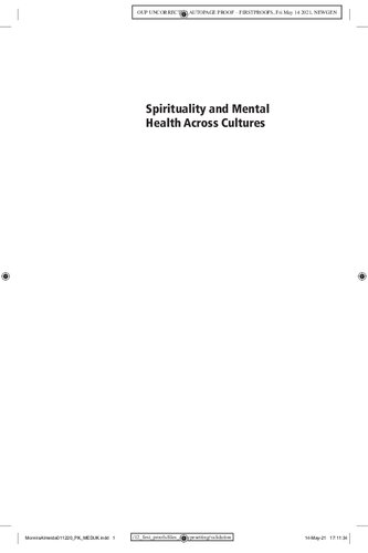 Spirituality and Mental Health Across Cultures
