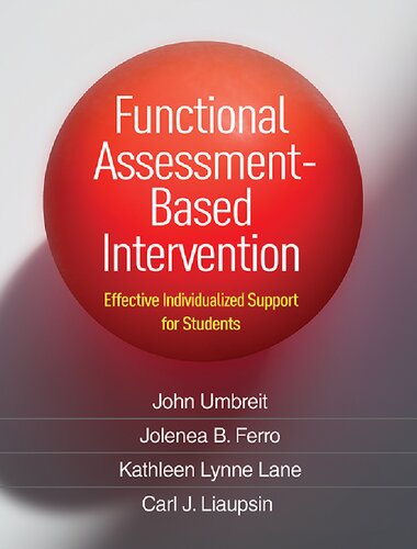 Functional Assessment-Based Intervention: Effective Individualized Support for Students