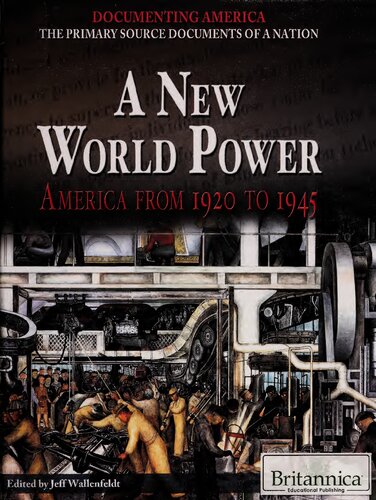 A New World Power - America from 1920 to 1945