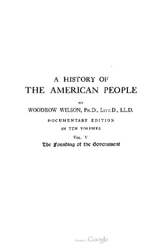 A history of the American people. In ten volumes