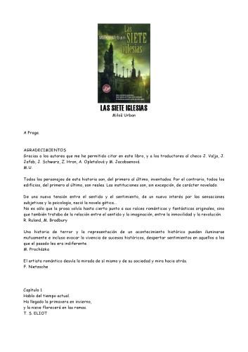 Las Siete Iglesias  Spanish