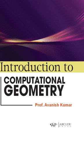 Introduction to Computational Geometry
