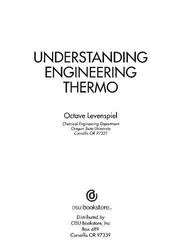 Understanding Engineering Thermo