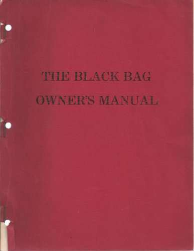 The Black Bag Owner's Manual Part I: Spookcentre