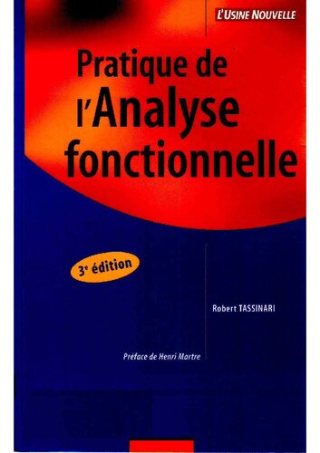 Pratique de l'analyse fonctionnelle