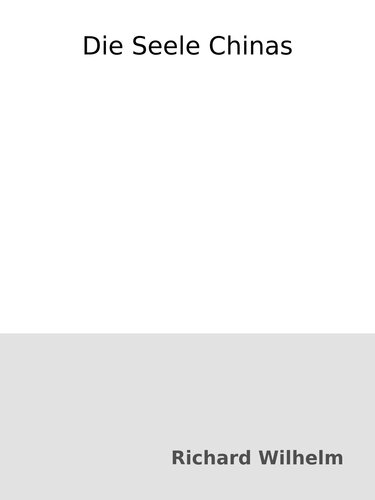 Die Seele Chinas