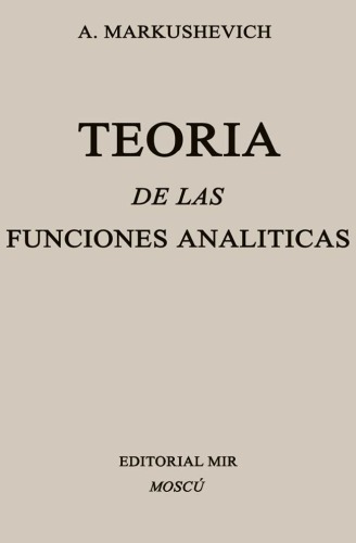 Teoria de las funciones analiticas, vol. I