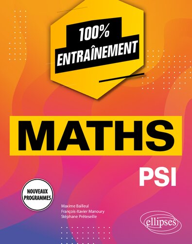 Mathématiques PSI - Programmes 2022
