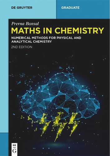 Maths in Chemistry: Numerical Methods for Physical and Analytical Chemistry