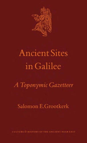 Ancient Sites in Galilee: A Toponymic Gazetteer