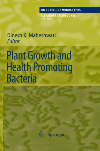 Plant Growth and Health Promoting Bacteria