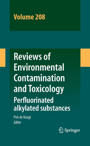Perfluorinated Alkylated Substances (Reviews of Environmental Contamination and Toxicology, 208)