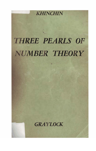 Three Pearls of Number Theory