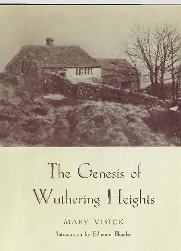 The Genesis of Wuthering Heights