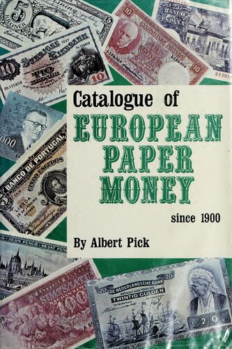 Catalogue of European Paper Money Since 1900