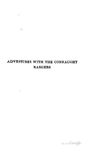 Adventures with the Connaught Rangers, 1809-1814