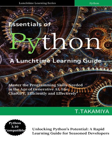 Essentials of Python A Lunchtime Learning Guide