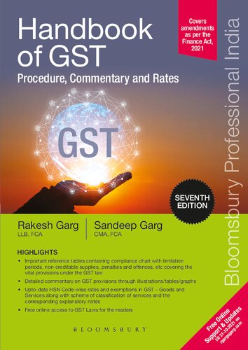 Handbook of GST: Procedure, Commentary and Rates