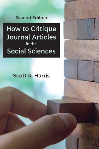 How to Critique Journal Articles in the Social Sciences