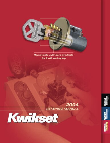 Kwikset 2004 Rekeying Manual