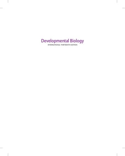 Developmental Biology