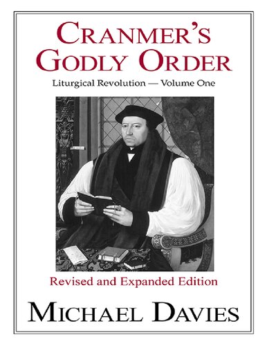 Cranmer's Godly Order