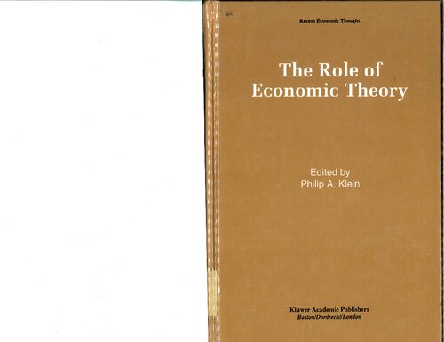The Role of Economic Theory