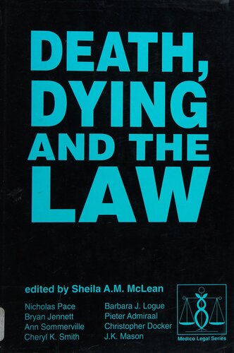 Death, Dying and the Law