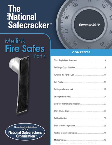 The National Safecracker: Meilink Fire Safes