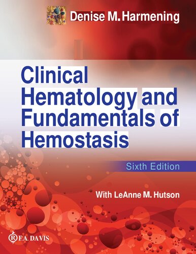 Clinical Hematology and Fundamentals of Hemostasis