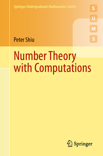 Number Theory with Computations (Springer Undergraduate Mathematics Series)