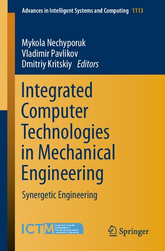 Integrated Computer Technologies in Mechanical Engineering: Synergetic Engineering (Advances in Intelligent Systems and Computing, 1113)