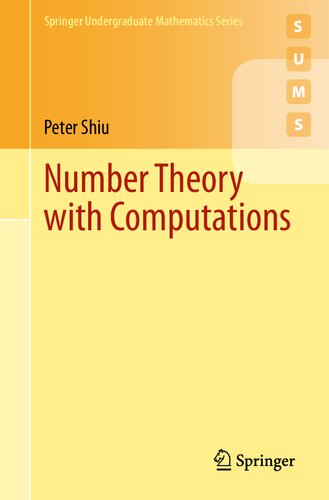 Number Theory with Computations