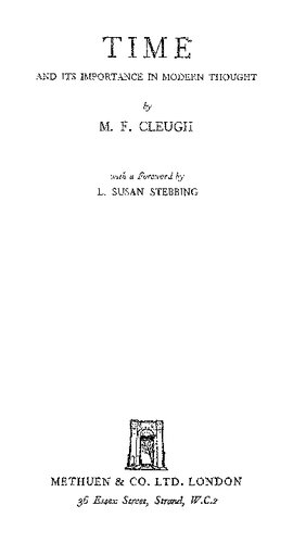 Time and its Importance in Modern Thought