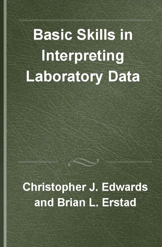 Basic Skills in Interpreting Laboratory Data