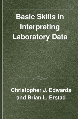 Basic Skills in Interpreting Laboratory Data