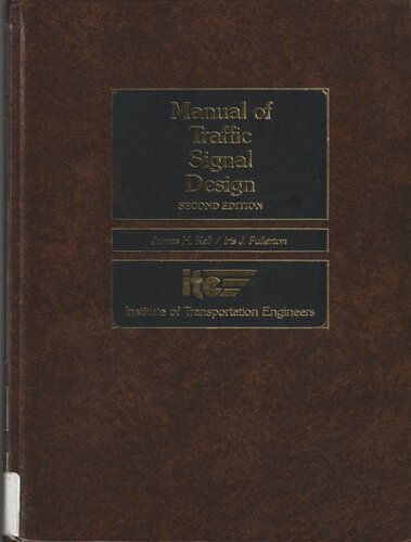 Manual of traffic signal design