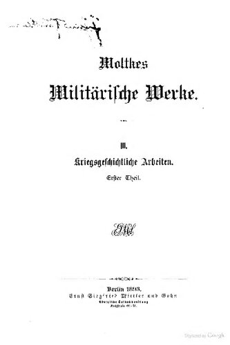 Geschichte des Krieges gegen Dänemark 1848-49